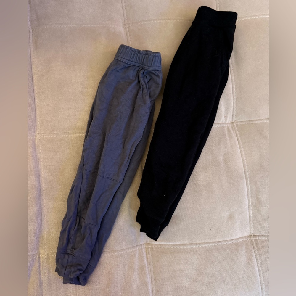 Little Sleepies Black and Gray Kids Joggers - 2 pair